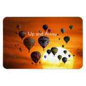 Heetluchtballonnen met vliegmagneten magneet (Horizontaal)