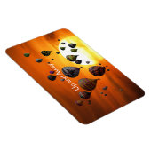 Heetluchtballonnen met vliegmagneten magneet (Rechterzijde)