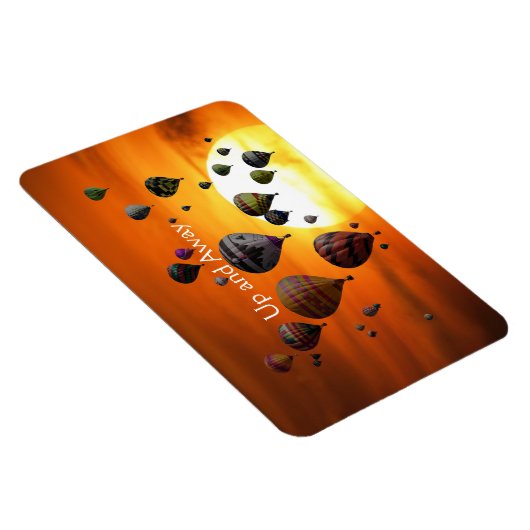 Heetluchtballonnen met vliegmagneten magneet (Rechterzijde)