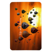 Heetluchtballonnen met vliegmagneten magneet (Verticaal)