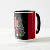 Heetste Hunk Buff Kerstmis Mok (Voorkant rechts)