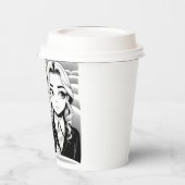 Heetste koffiebeker bestelling in bulk papieren bekers (Links)