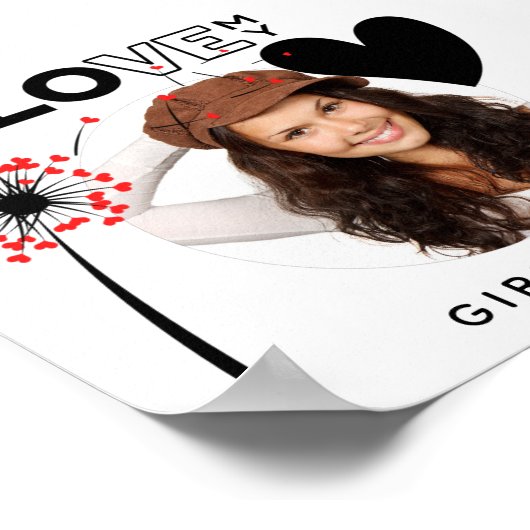 HEETSTE Vriendin Alert! Foto 'I Love My GF' Award Poster (Hoek)