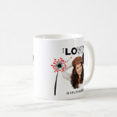 HEETSTE Vriendin Alert! Foto Ik Hou Van Mijn Vrien Koffiemok (Voorkant rechts)