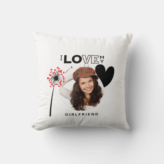 HEETSTE Vriendin Alert! Foto Ik Hou Van Mijn Vrien Kussen (Voorkant)