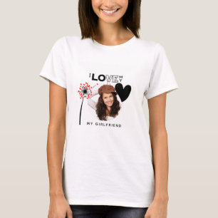 HEETSTE Vriendin Alert! Foto Ik Hou Van Mijn Vrien T-shirt