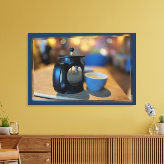 Heetthee Canvas Afdruk (Insitu (Woonkamer))