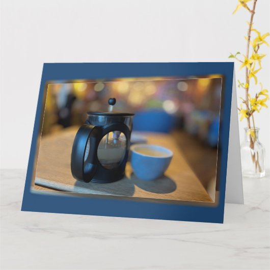 Heetthee Kaart (Gele Bloem)