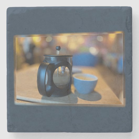 Heetthee Stenen Onderzetter (Voorkant)