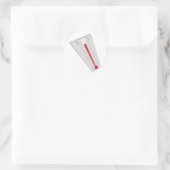 Heetthermometer Ronde Sticker (Tas)