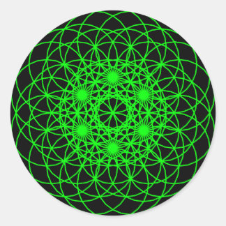 Hef de chakra "Liefde" op Ronde Sticker