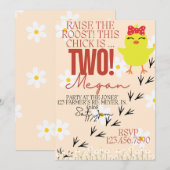 Hef de kamers op om uit te nodigen kaart (Voorkant / Achterkant)