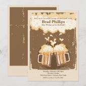 Hef een glas bier - Uitnodiging (Voorkant / Achterkant)