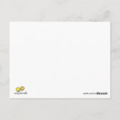 "Hef een toast op!" Briefkaart (Achterkant)