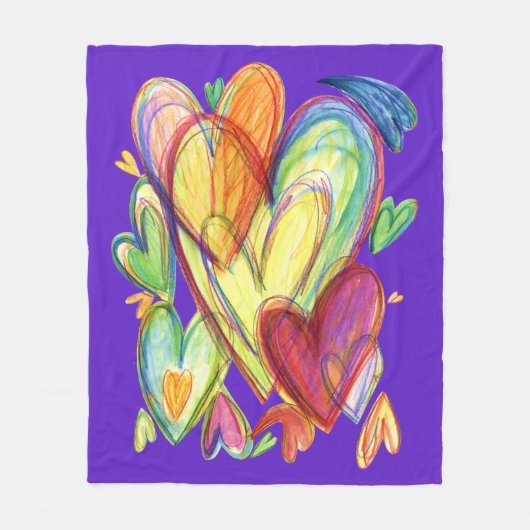 Hef Harde kunsten Kunst zachte vloeren Aangepaste  Fleece Deken (Voorkant)