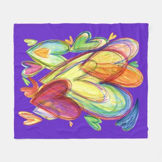 Hef Harde kunsten Kunst zachte vloeren Aangepaste Fleece Deken (Voorkant (Horizontaal))