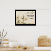 Hef het Eerste Citaat van de Bron Poster (Keuken)