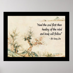 Hef het Eerste Citaat van de Bron Poster