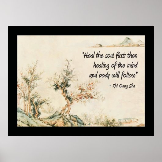 Hef het Eerste Citaat van de Bron Poster (Voorkant)