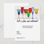 "Hef het glas" Kaart (Voorkant / Achterkant)