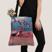 Hef je ogen op naar de hoge God en het scheppingsv Tote Bag (Dichtbij)