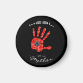 Hef met onze moeder aarde MMIW Black Magneet (Voorkant)