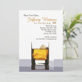 Hef uw glas uitnodiging (Staand voorkant)