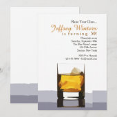 Hef uw glas uitnodiging (Voorkant / Achterkant)