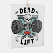 Hef zwaar op, bereik voorbij grenzen keramisch ornament (Rechts)