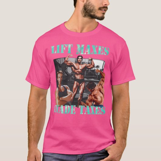 Hefbelastingen ontwijken belastingen t-shirt (Voorkant)