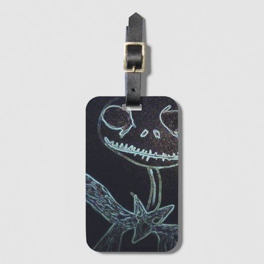 hefboom de skilington bagagelabel (Voorkant (verticaal))