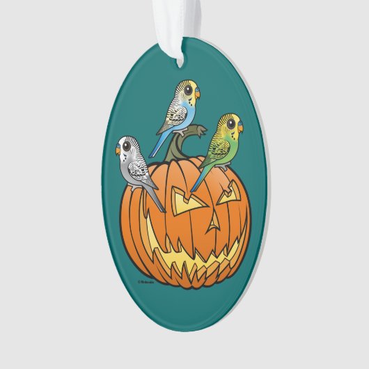 Hefboom O'Budgies Ornament (voorkant)