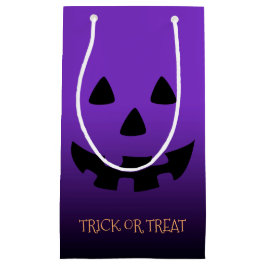 hefboom op paarse zijde klein cadeauzakje