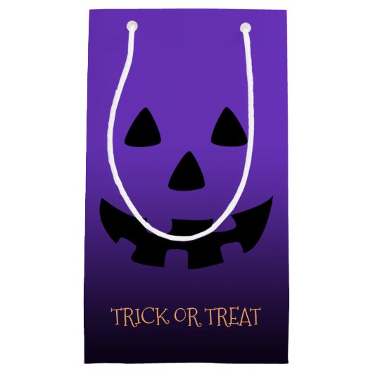 hefboom op paarse zijde klein cadeauzakje (Voorkant)