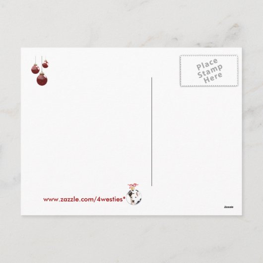 Hefboom Russell Christmas Hugs en het Briefkaart (Achterkant)