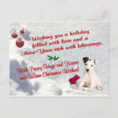 Hefboom Russell Christmas Hugs en het Briefkaart (Voorkant)