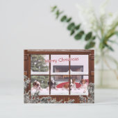 Hefboom Russell Christmas Wishes Greeting Feestdagenkaart (Staand voorkant)