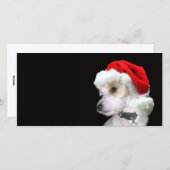 Hefboom Russell Santa Feestdagenkaart (Voorkant / Achterkant)