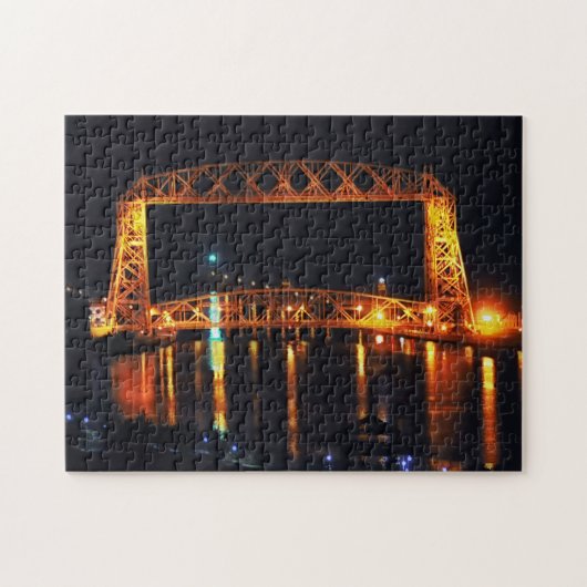 Hefbrug Aerial Lift Legpuzzel (Horizontaal)