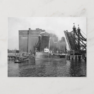 Hefbrug, Buffalo, NY: 1900 Briefkaart