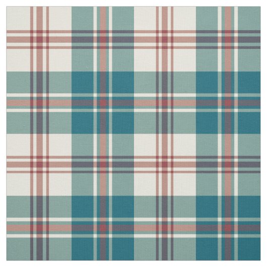 Heffalfred, Deep Blue, Beige Pset Pattern Stof (Swatch)