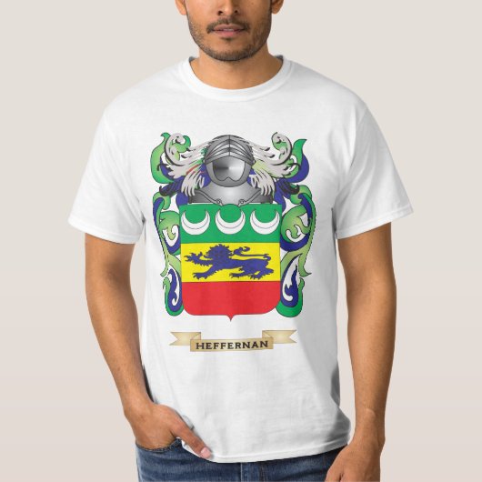 Heffernan Coat of Arms (familiekust) T-shirt (Voorkant)