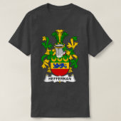 Heffernan Coat of Arms Family Crest T-shirt (Design voorkant)