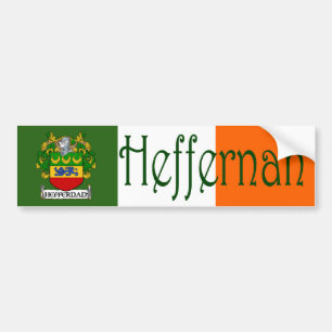 Heffernan wapenschild Vlag Bumpersticker