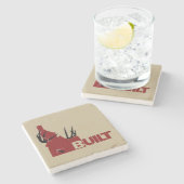 Heffing Buck Stenen Onderzetter (Zijkant)