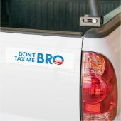 HEFFING NIET, MAN BUMPERSTICKER (Op Truck)