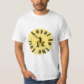 Heffing op de folie t-shirt (Voorkant)