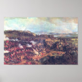 Heffing van de Franse Curassiers Poster (Voorkant)