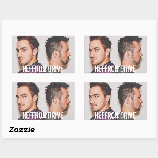 Heffron Drive Rechthoekige Sticker (Vel)