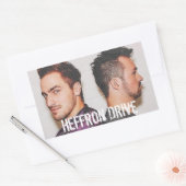 Heffron Drive Rechthoekige Sticker (Envelop)